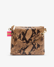 Load image into Gallery viewer, Alexis Crossbody - Caramel Python