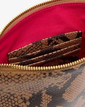 Load image into Gallery viewer, Alexis Crossbody - Caramel Python