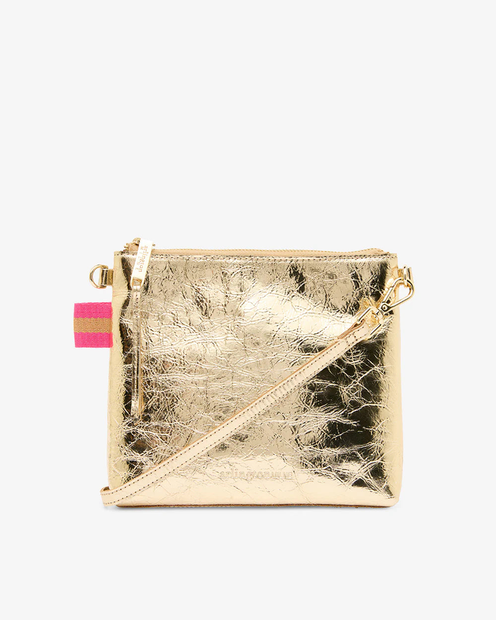 Alexis Crossbody - Gold Crinkle