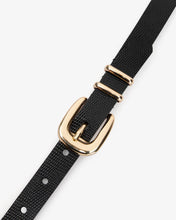 Load image into Gallery viewer, Adele Belt - Black Lizard