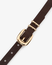 Load image into Gallery viewer, Adele Belt - Chocolate Lizard