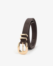 Load image into Gallery viewer, Adele Belt - Chocolate Lizard