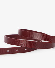 Load image into Gallery viewer, Adele Belt - Garnet Lizard