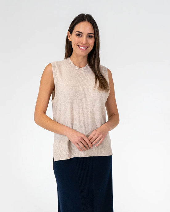 Alana Vest - Beige