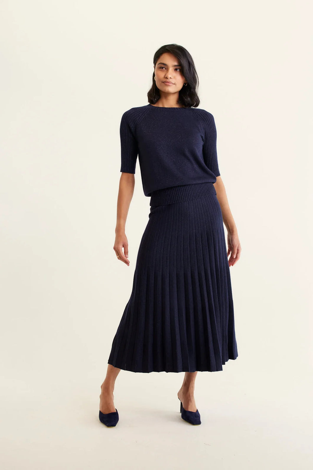 Barney Skirt - Navy