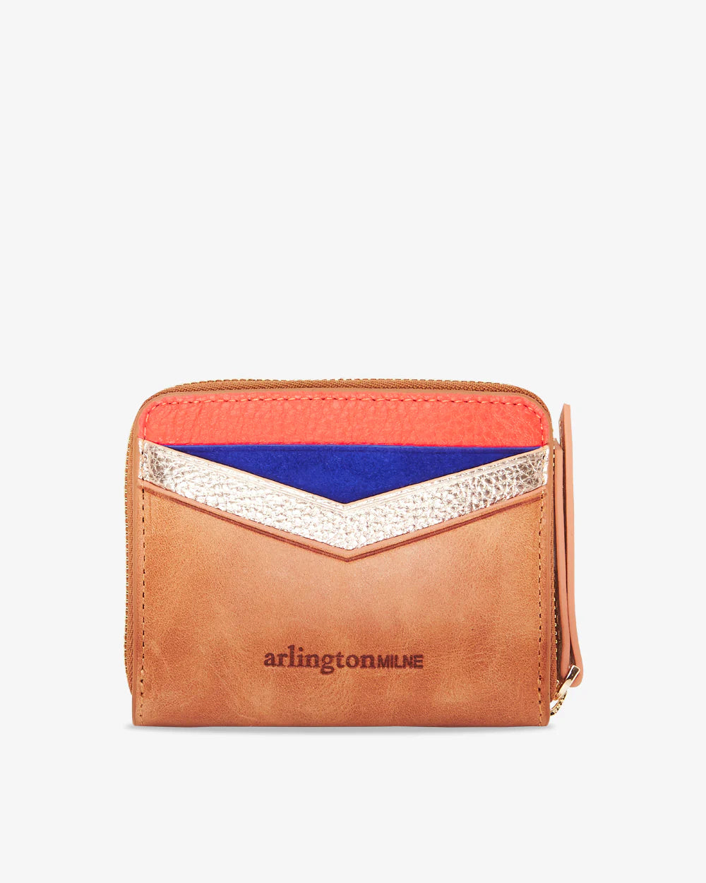 Alexis Zip purse - Vintage Tan Multi