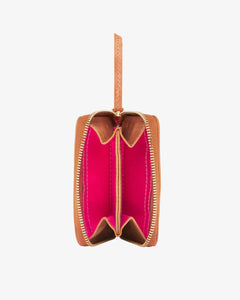Alexis Zip purse - Vintage Tan Multi