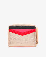 Load image into Gallery viewer, Alexis Zip purse - Rose Gold Multi