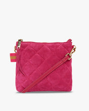 Load image into Gallery viewer, Alexis Crossbody - Hot Pink Quilted