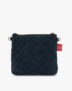 Alexis Crossbody - Navy Quilted