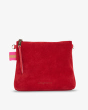 Load image into Gallery viewer, Alexis Crossbody - Red Suede
