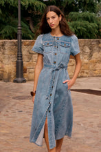 Load image into Gallery viewer, Allude Dress - Mid Denim