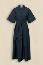 Load image into Gallery viewer, Cameo Dress - Dark Chambray