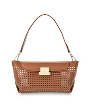 Load image into Gallery viewer, Aurora Bag - Perforated Dark Tan