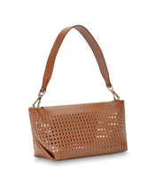Load image into Gallery viewer, Aurora Bag - Perforated Dark Tan