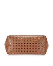 Load image into Gallery viewer, Aurora Bag - Perforated Dark Tan