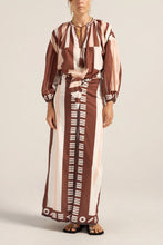 Load image into Gallery viewer, Tyro Blouse - Pink/Brown