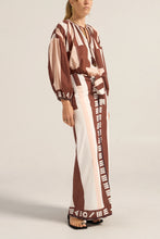 Load image into Gallery viewer, Tyro Blouse - Pink/Brown