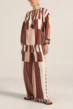 Load image into Gallery viewer, Tyro Blouse - Pink/Brown