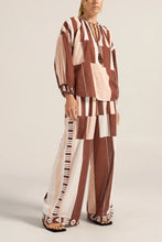 Load image into Gallery viewer, Tyro Blouse - Pink/Brown