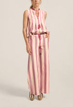 Load image into Gallery viewer, Tzimi Top - Pink Mykonos Stripe