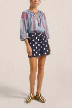 Load image into Gallery viewer, Plato Ditsy Skirt - Tie Dye Denim