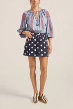 Load image into Gallery viewer, Plato Ditsy Skirt - Tie Dye Denim