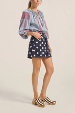 Load image into Gallery viewer, Plato Ditsy Skirt - Tie Dye Denim