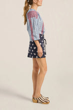 Load image into Gallery viewer, Plato Ditsy Skirt - Tie Dye Denim
