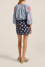 Load image into Gallery viewer, Plato Ditsy Skirt - Tie Dye Denim