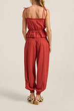 Load image into Gallery viewer, Vassili Cotton Voile Pants – Red