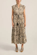 Load image into Gallery viewer, Rhea Voile dress - Black Batik