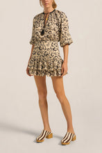 Load image into Gallery viewer, Euthenia Blouse - Black Batik Voile