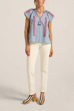 Load image into Gallery viewer, Abyla Top - Blue Chambray