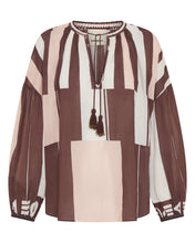 Load image into Gallery viewer, Tyro Blouse - Pink/Brown