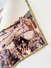 Load image into Gallery viewer, Linen Tea Towel - Cowboy Camp