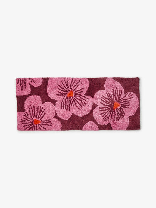 Jardin Pink Floral Long Bat Mat