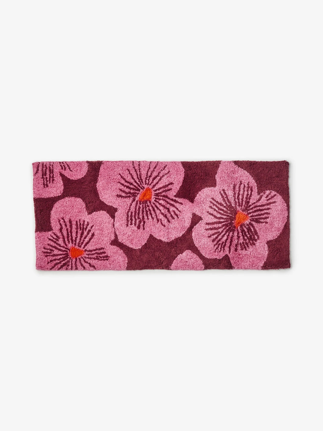 Jardin Pink Floral Long Bat Mat