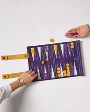 Load image into Gallery viewer, Travel Backgammon Set