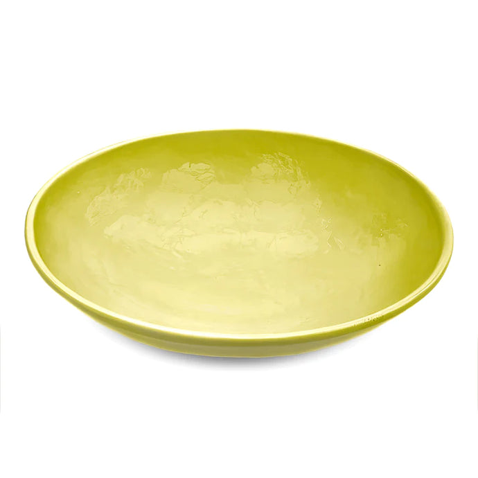 Oval Sharing Bowl - Chartreuse
