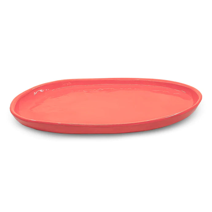 Small Oval Platter - Flamingo