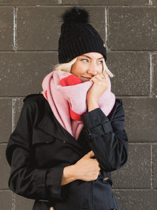 The Baxter Wool Blanket Scarf