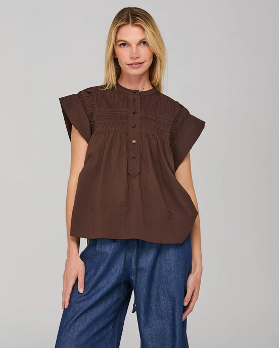 Danika Top - Chocolate