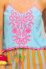 Load image into Gallery viewer, Ahana Singlet Top - Sky Blue