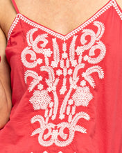 Load image into Gallery viewer, Ahana Singlet Top - Washed Red