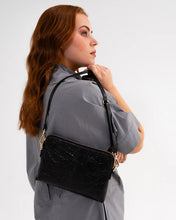 Load image into Gallery viewer, Bowery Crossbody - Charcoal Crinkle
