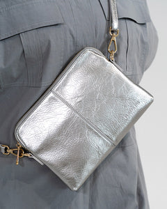 Bowery Wallet - Titanium Crinkle