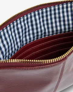 Bowery Wallet - Burgundy Crinkle