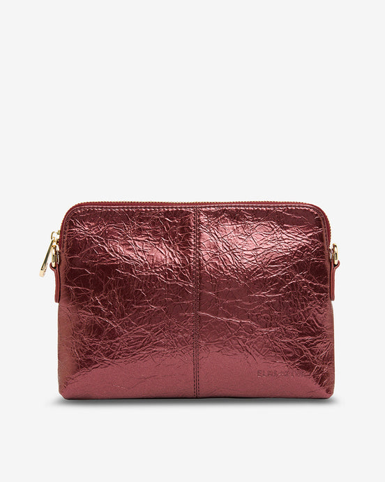 Bowery Wallet - Plum Crinkle