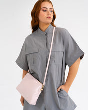 Load image into Gallery viewer, Burbank Crossbody Large - Blush Crinkle